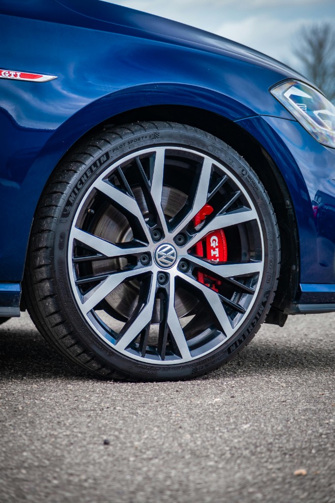 Volkswagen GTI alloy with Michelin Pilot Sport tyre